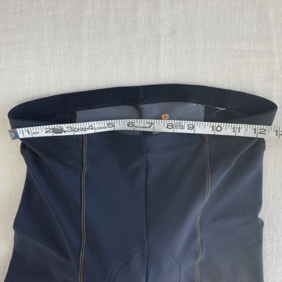 Pearl Izumi Women's Padded Elite Series Black and Orange Bike Shorts Size M - Picture 3 of 12